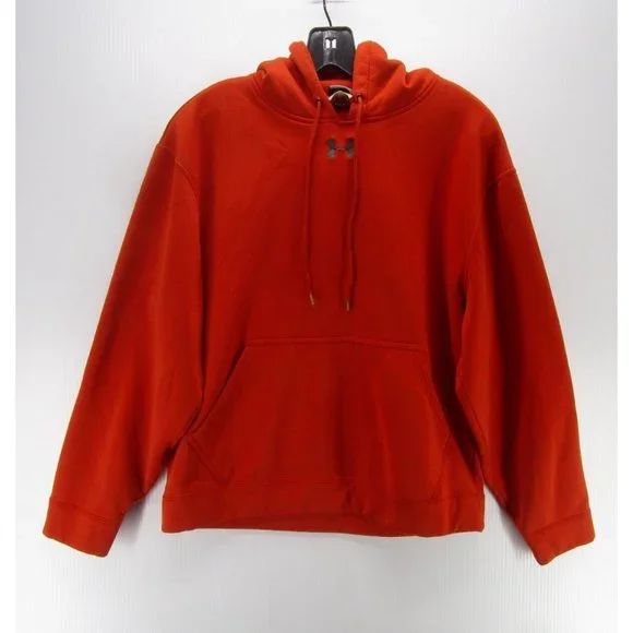Under Armour Sweatshirt Small Pullover Hoodie Drawstring Running Gym* - Picture 1 of 11